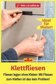 Klettfliesen Selbst De Bad Renovieren Ohne Fliesen Fliesen Fliesen Entfernen