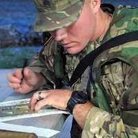 U.S. Army Sgt. 1st Class Laurie Huneke, a native of