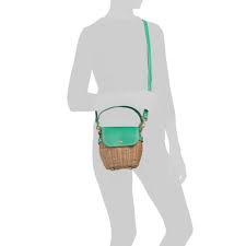 Xl tommy bahama gray beige raffia weaved real leather shoulder bag basket tote. Tommy Bahama Small Flap Picnic Basket Cross Body Straw Bag White Leather Studs Tommy Bahama Bag 025724583509 Fash Brands