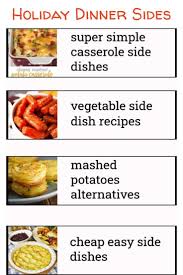 Just wondered what veggies everyone serves with christmas dinner and if there were any new ideas out there. Holiday Dinner Sides Easy Make Ahead Family Dinner Side Dish Ideas And Recipes For A Hungry Crowd Clever Diy Ideas Holiday Dinner Sides Side Dishes Easy Holiday Dinner