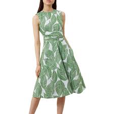 John Lewis Hobbs Twitchill Dress Green Multi Summerdresseshobbs Hobbs Dresses Dresses Event Dresses