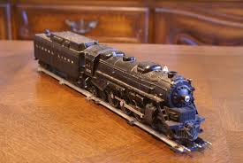 Vintage Lionel Model Train O27 Scale Black Steam Engine & Tender
