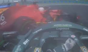 6 of 12 7 of 12 cars drive out of the track after colliding during the hungarian formula one grand prix at the hungaroring racetrack in mogyorod, hungary, sunday, aug. Iclgtmf Ynqum