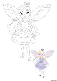 This virtual coloring and drawing book, full of fairytale pictures, is designed for all family ages, girls and boys alike (although, girls especially like it).fairy princess is an excellent coloring application, imitating real coloring experience with rich patterns. Fairy Princess Coloring Pages Printable
