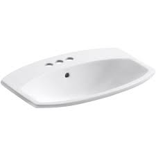 kohler cimarron drop in vitreous china
