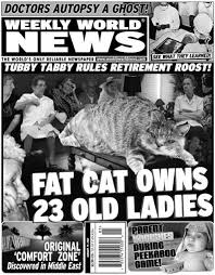 5 Best Wwn Covers List Salad Bizarre Books Funny Headlines New World