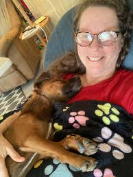 Pearl saz nite nite my fwends. I had a super duper fun day playing my new  enrichment twick game Subtle Cue Card Reading. Then later my mommy took me  to my doggie