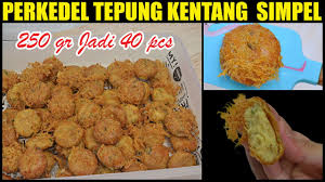 ∙ promo pengguna baru ∙ kurir instan ∙ bebas ongkir ∙ cicilan 0%. Perkedel Tepung Kentang 250 Gr Jadi 40 Pcs Youtube
