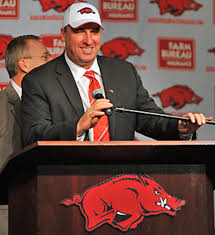 Wisconsin coach bret bielema has a hawkeyes tattoo on his leg and, apparently, a trick up his sleeve. Michael Rosenberg Bielema S Move To Arkansas Speaks Volumes Sports Illustrated