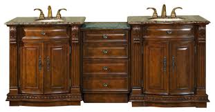 Get free shipping on qualified 60 inch vanities, double sink bathroom vanities or buy online pick up in store today in the bath department. Traditional Style Bathroom Vanity Cabinet Choice Of Single Or Double Sink Traditional Bathroom Vanities And Sink Consoles By Unique Online Furniture Houzz