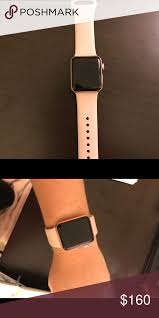 Black Apple Watch With Pink Band Apple Watch Series 2 Rose Gold Apple Watch Series 2 Apple Watch Series Apple Watch