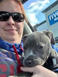 My 6 month old his name is blu....love him dearly