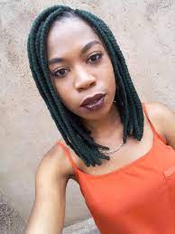 Green Yarn Braids Yarn Bob Braids Short Box Braids Bob Braids Greenyarnbraids Longbobbraids Yarnbobbraid Yarn Braids Styles Braided Hairstyles Hair Styles