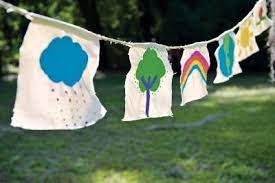 The cloth on which these sutras were written were brought into tibet around the year 1040, although tibetan buddhists had heard stories of the flags' existence for over 200 years. Homemade Crafts For Kids Parenting Tibetan Prayer Flag Crafts For Kids Prayer Flags