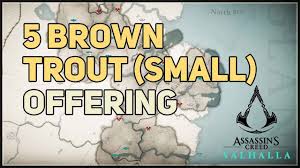 This answer won't be heavy on in game lore as the assassin vs templar conflict is rooted in a very interesting idea. 5 Brown Trout Small Offering Assassin S Creed Valhalla Youtube