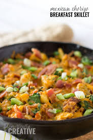 Preheat the oven to 425f. Mexican Chorizo Breakfast Skillet Low Carb Keto Domestically Creative