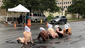 US: Naked protesters demand justice after Daniel Prude's death | Police  News | Al Jazeera