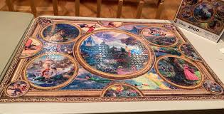 • this jigsaw puzzle is made of recycled cardboard. Just Finished My First Ever 2 000 Piece Puzzle That Was Disney Themed Disney