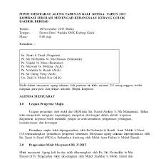 Muhammad aizarul aniq bin muhammad hafizzan (6sy) 2. Contoh Surat Jemputan Mesyuarat Agung Koperasi Contoh Surat
