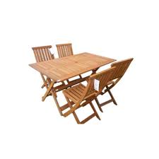 Eternal Garden Meranti Bodrum Set 4 Sandalye 1 Masa Tekzen