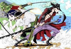 One Piece, Mihawk, Zoro, Kuina | Roronoa zoro, Zoro, Anime