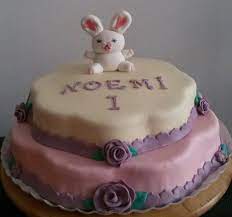 Il Primo Anno Di Noemi Torta A Piani In Cioccolato Plastico Bianco E Pasta Di Zucchero Rosa E Viola Mofy Cake Torte A Piani Torte Cioccolato