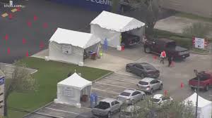 First Free Drive Thru Coronavirus Testing Site Opens In Houston Khou Com