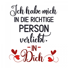 See more of ich habe mich verliebt, in dich ღღ on facebook. Kissen Oder Tasse Ich Habe Mich In Die Richtige Person Verliebt In Dich