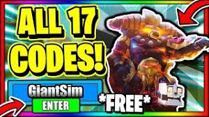 How do i redeem giant simulator codes? Giant Simulator Codes Roblox June 2021 Mejoress
