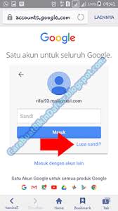 Panduan Cara Mengembalikan Akun Gmail Yang Lupa Username Atau Id Alamat Email Kata Sandi Akun Terhapus Dan Juga Akun Google Yang Persandian Google Pemulihan