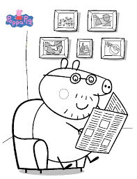 Peppa het big je kleurplaten kleurplatenpagina boordevol. Kleurplaten En Zo Kleurplaten Van Peppa De Big