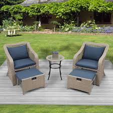These outdoor rocking chairs and patio rockers are perfect for lounging on your porch all summer long, no matter what your 20 outdoor rocking chairs perfect for spending all summer on your porch. Patio Outdoor Chairs 3 Set 1 Conversation Table 2 Pcs Rattan Sofas With Backrest Soft Cushions Garden Furniture Sets Suit To Lawn Backyard Pool Blue Conversation Sets Patio Lawn Garden Ilsr Org