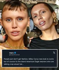 Miley is turning heads with her new look but we think maybe these are A.I.  -Fritsch