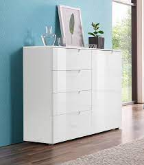 Sie lassen sich zur aufbewahrung der verschiedensten dinge in der wohnung verwenden und sind in nahezu allen formaten und stilrichtungen erhältlich. Forte Kommode Breite 110 Cm Mit 4 Schubkasten Otto