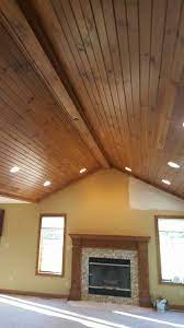 I think that every room looks better with a touch of sparkle. Knotty Pine Ceiling With Beams Compton Construction Facebook