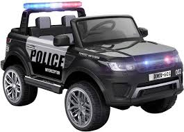 Black And White Police Car Designs Blazin Wheels 12v Ride On Police Vehicle Police Cars Police Toys Toy Cars For Kids