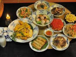 Ngũ quả, hương, hoa, đèn nến, trầu cau, muối gạo, trà, . Bai Cung VÄƒn Kháº¥n Giao Thá»«a Ngoai Trá»i Táº¿t Canh Ty 2020