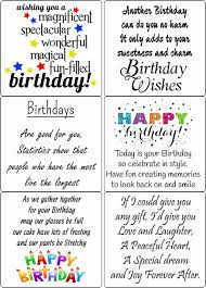 Easy free printable greeting cards. Easy Peel Self Adhesive Birthday Sentiments 2 By Essential Crafts Verses For Cards Birthday Verses Birthday Card Messages