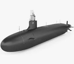 3d Model Of Seawolf Class Submarine Seawolf Class Submarine Submarine Submarines