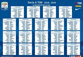 Calendario serie a 2020/2021, partite in programma di serie a 2020/2021, prossime gare. Calendario Serie A 2018 19 Qui Tutte Le Partite
