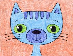 How to draw an anime cat | free download on clipartmag. Draw A Cartoon Cat Face Art Projects For Kids
