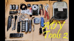 Adv Klr 650 Tool Kit For Adventure Motorcycling Part 2 Youtube Klr 650 Adventure Motorcycling Car Tool Kit