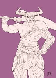 Dai Iron Bull By Velvetrue On Deviantart Dragon Age Games Dragon Age Characters Dragon Age Iron Bull