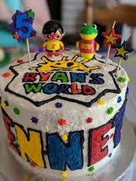 Ryan S World Cake 4th Birthday Cakes For Boys Birthday Cookies Birthday Cake Toppers