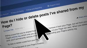 How to hide a single photo on facebook website. How To Quickly Delete Old Facebook Posts
