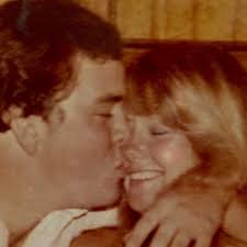 Here's Oliver waiting for a bite of my burger at lunch today in Bastrop.