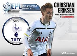 Eriksen celebrating a goal against sunderland. Eriksen Spurs Danish World Class Catalyst Epl Index Unofficial English Premier League Opinion Stats Podcasts