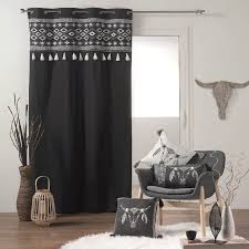 Rideaux Ethnique Chic Centrakor Rideaux Noirs Rideaux Rideau Ethnique