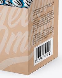 Download Opened Box W 20 Metallic Sachets In Box Mockups On Yellow Images Object Mockups PSD Mockup Templates