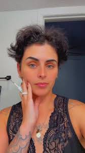 Mom Coloring Her Hair Pixie Cut Talking about Her Kid